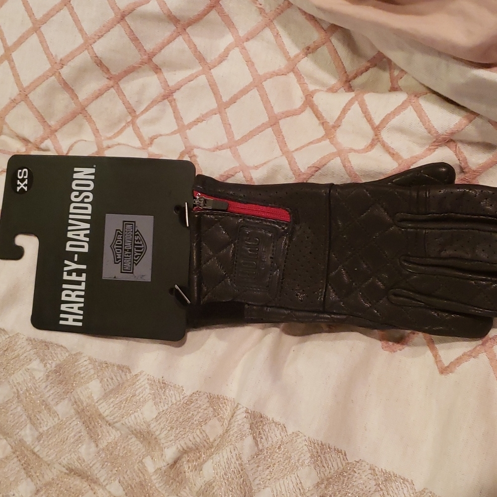 Harley davidson leather gloves